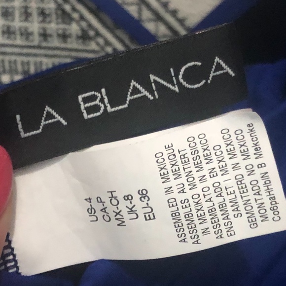 LA BLANCA One piece swimsuit NEW without tags - Picture 2 of 6